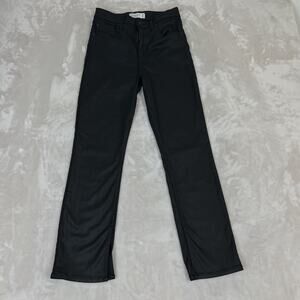 Abercrombie Fitch Pants Womens 28/6 XS Black 90s Slim Straight Ultra High Rise